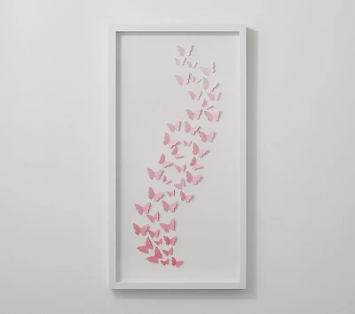 Butterfly Shadowbox Art