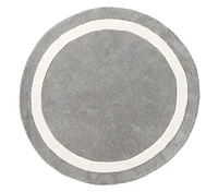 Classic Border Round Rug