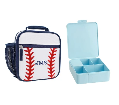 Mackenzie Baseball 3D Lunch & Bento Bundle, Set of 2