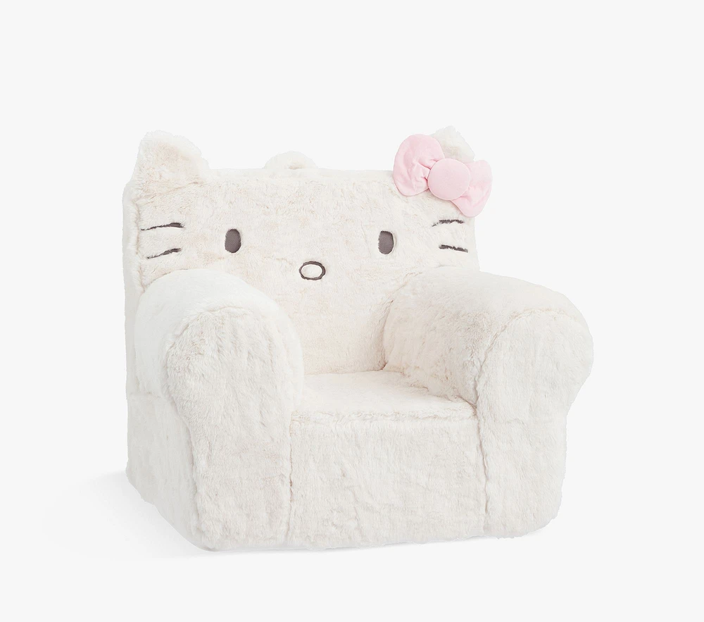 Anywhere Chair®, Hello Kitty® Faux Fur Ivory