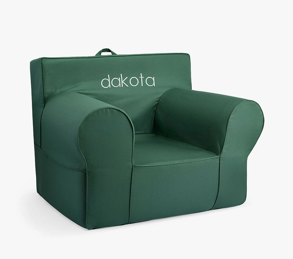 Oversized Anywhere Chair®, Forest Green Twill