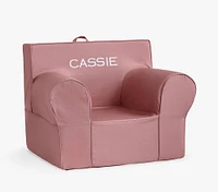 Oversized Anywhere Chair®, Pink Berry Twill