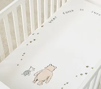 Disney's Winnie the Pooh Picture Perfect Organic Crib Fitted Sheet