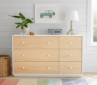 Milo Two-Tone Extra Wide Dresser (56")