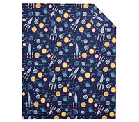 Solar System Glow-in-the-Dark Duvet Cover & Shams