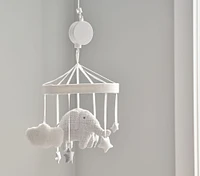 Taylor Elephant Musical Crib Mobile