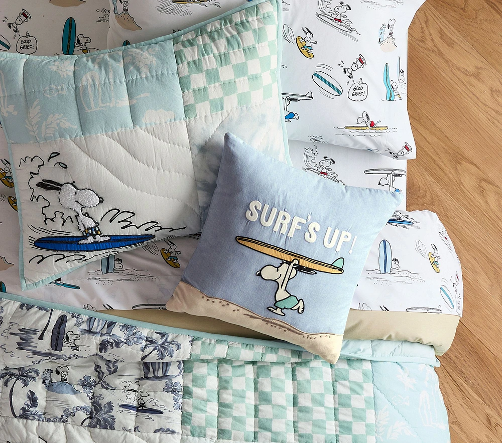 Peanuts® Snoopy® Surf Organic Sheet Set