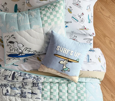 Peanuts® Snoopy® Surf Organic Sheet Set