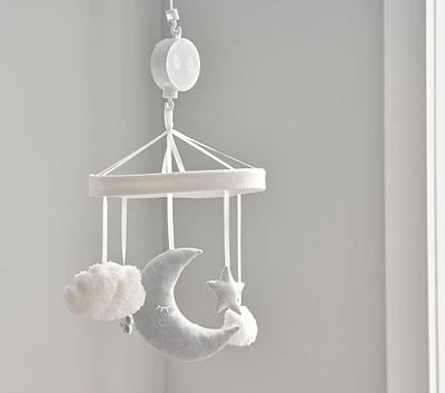 Skye Moon & Stars Musical Baby Crib Mobile