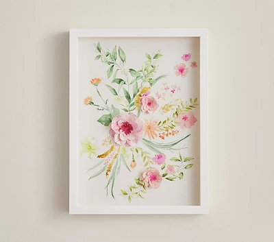 Monique Lhuillier Floral Garden Framed Art