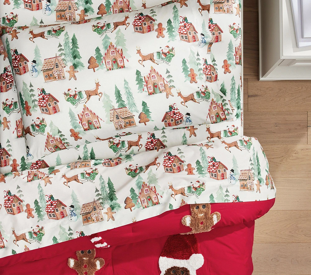 Gingerbread Organic Sheet Set