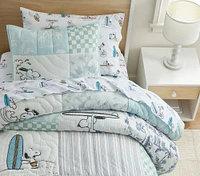 Peanuts® Snoopy® Surf Quilt & Shams