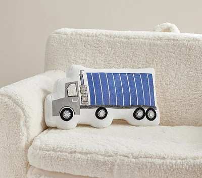 Busy Truck Shaped Pillow