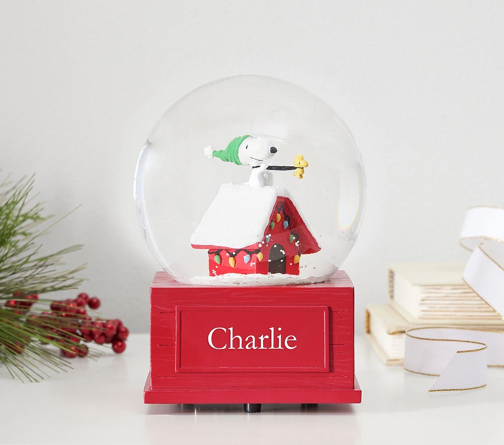 Peanuts® Snoopy® Christmas Musical Snow Globe