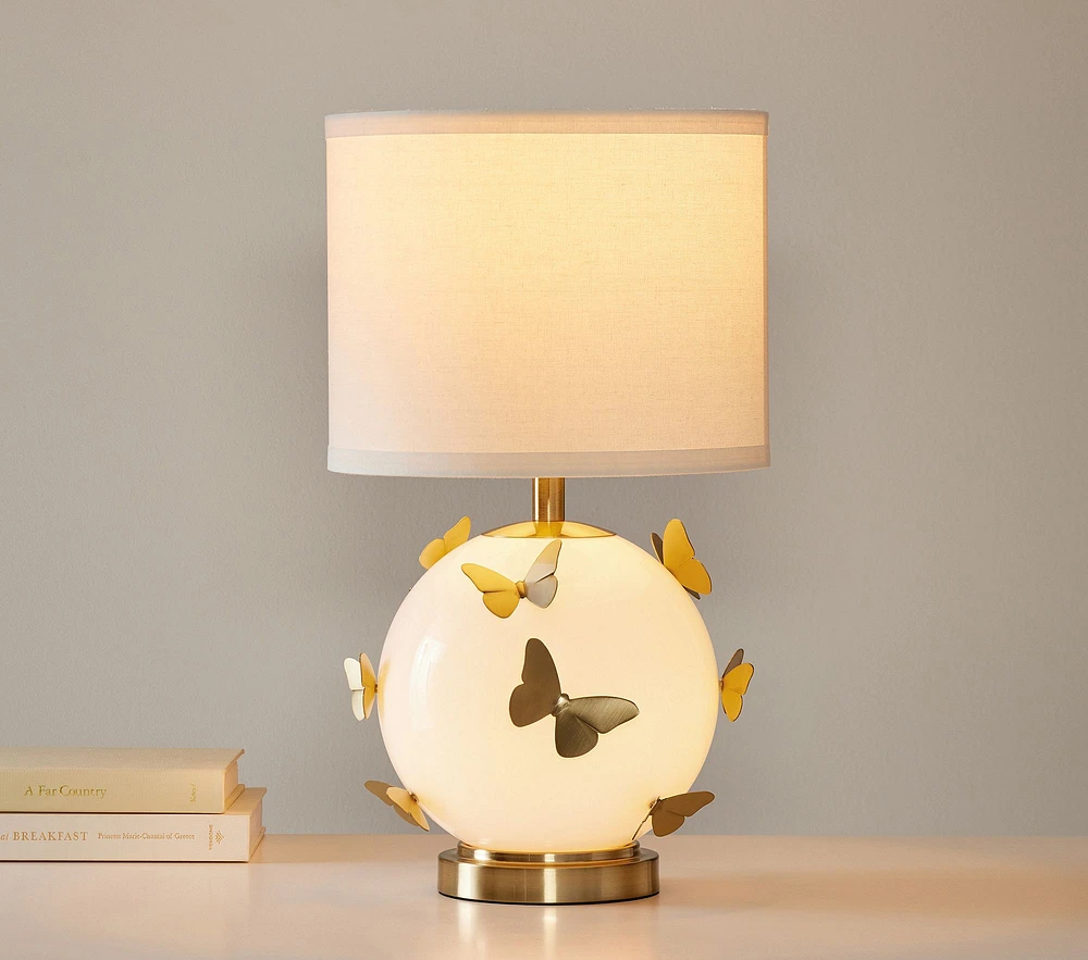 Butterfly 3-Way Table Lamp (12")