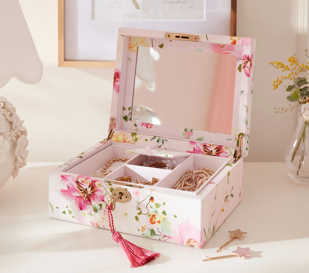 Monique Lhuillier Confetti Garden Floral Jewelry Box