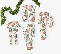 Gingerbread Family Organic Pajama Collection