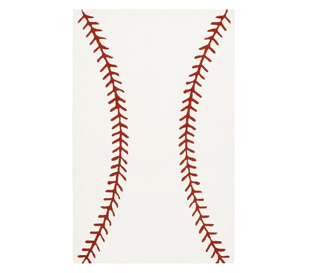 Baseball Stitch Rug