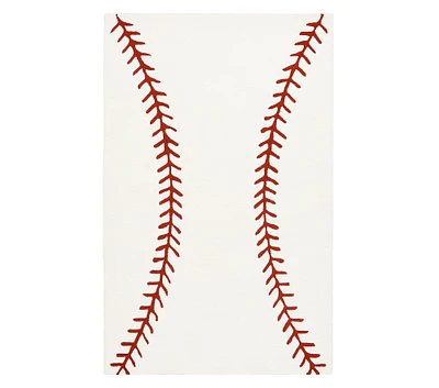 Baseball Stitch Rug