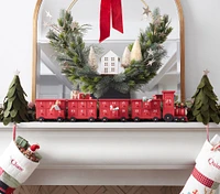 Wood Train 3-D Advent Calendar