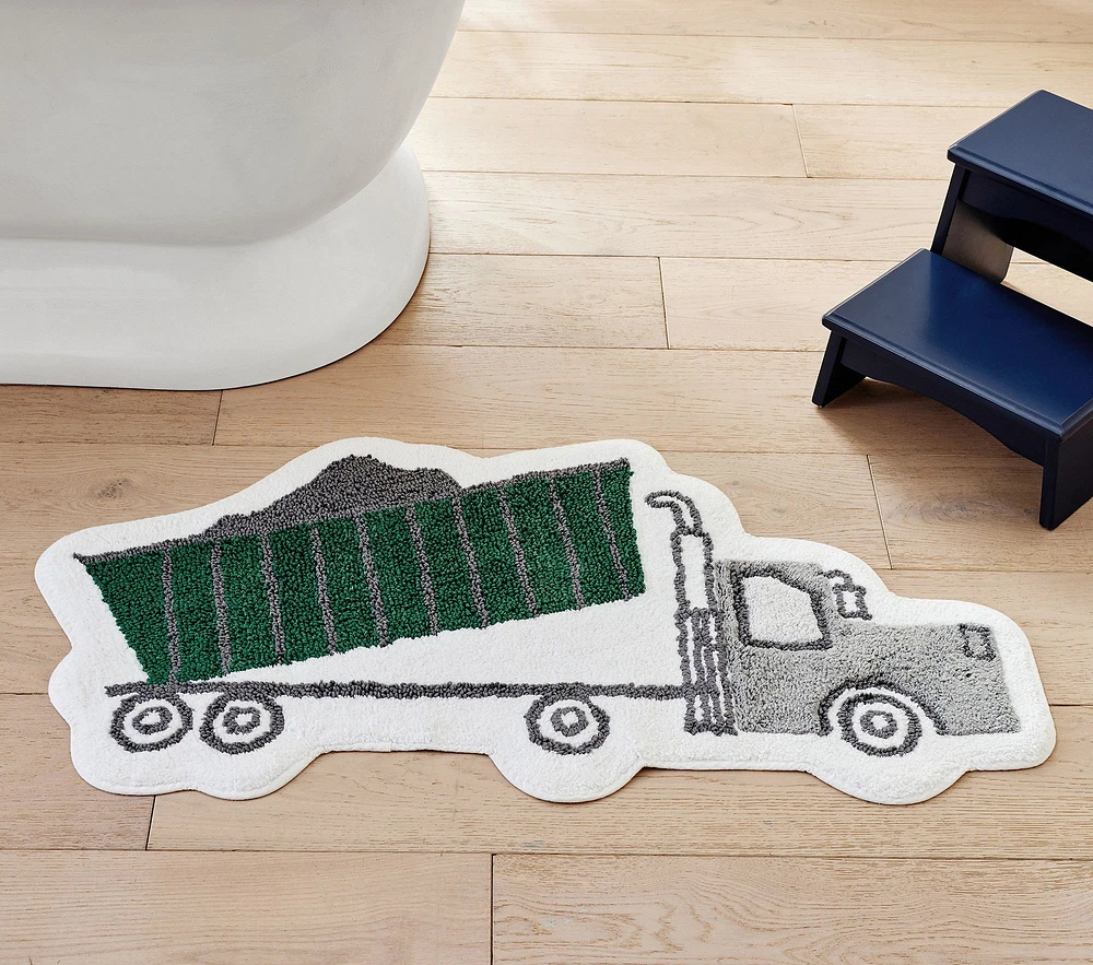 Dump Truck Bath Mat