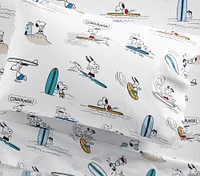 Peanuts® Snoopy® Surf Organic Toddler Bed Sheet Set