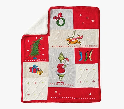 Dr. Seuss's The Grinch™ Heirloom Patchwork Kid Throw Blanket