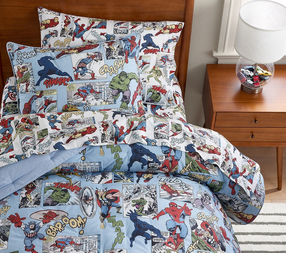 Marvel Heritage Comforter & Shams