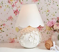 Monique Lhuillier Garden Texture Table Lamp (10")