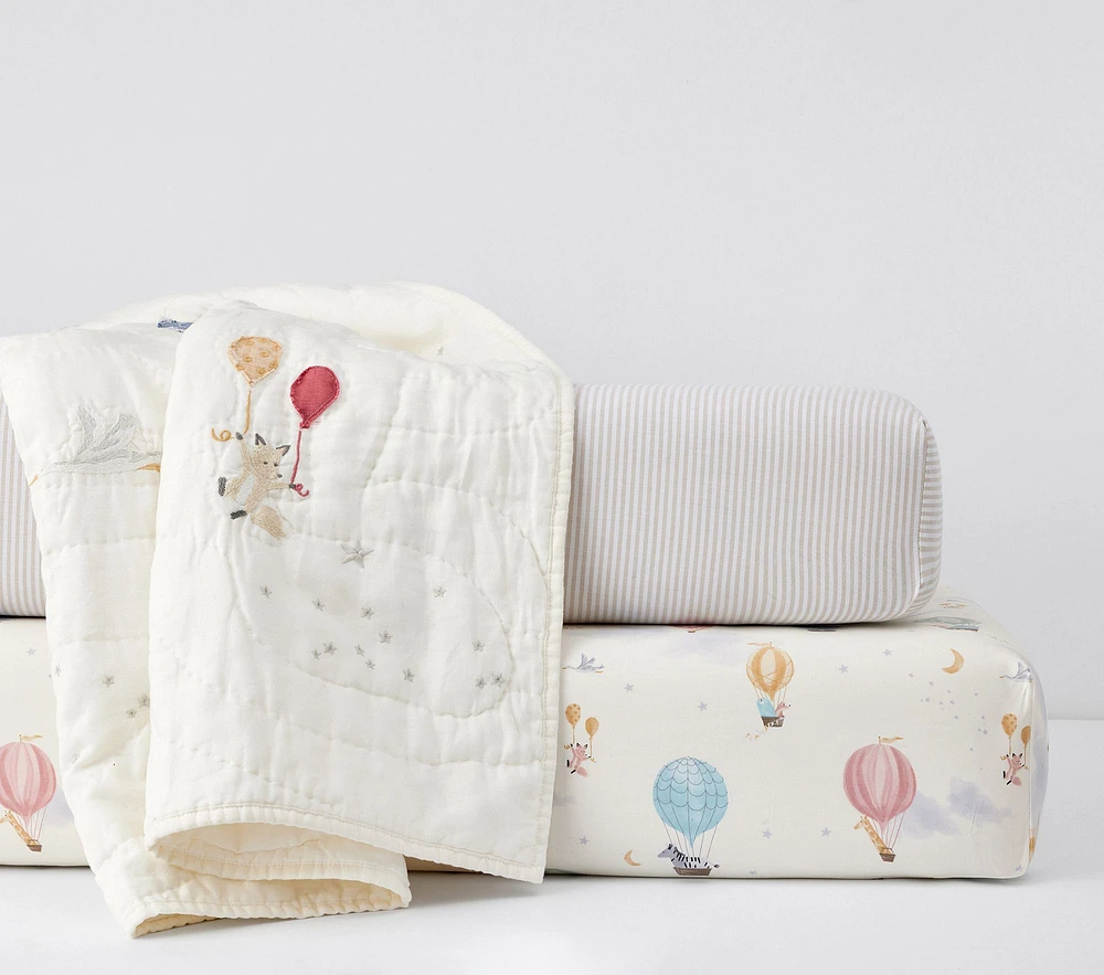 Hot Air Balloon Baby Bedding Set