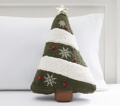 Light-Up Christmas Tree Pillow