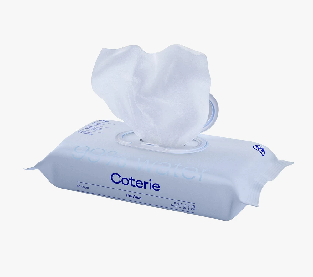 Coterie Baby Wipes, Pack of 4