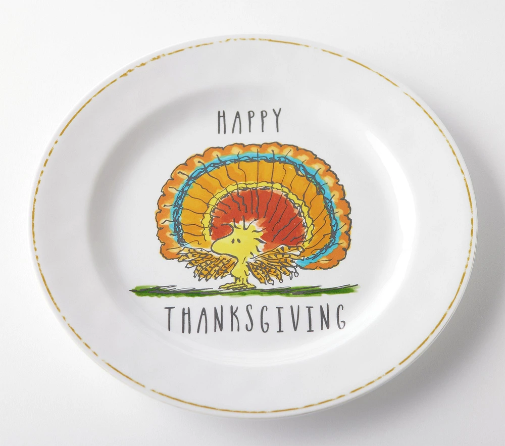 Peanuts® Snoopy® Thanksgiving Charger Plate