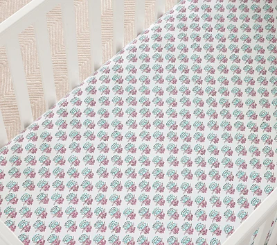 Block Boho Crib Fitted Sheet