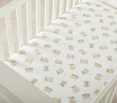 <em>Star Wars</em>™ <em>The Mandalorian</em>™ Grogu™ Organic Crib Fitted Sheet