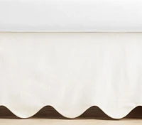 Scalloped Crib Skirt