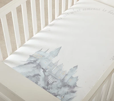 Harry Potter™ Hogwarts™ Picture Perfect Organic Crib Fitted Sheet