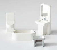 Bathroom Dollhouse Accessory Set