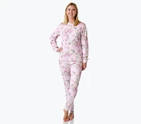 LoveShackFancy Cabbage Rose Organic Adult Pajama Set