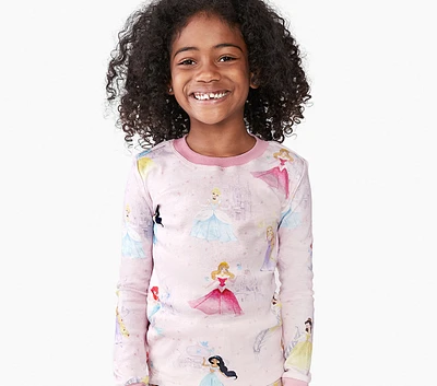 Disney Princess Castles Organic Pajama Set