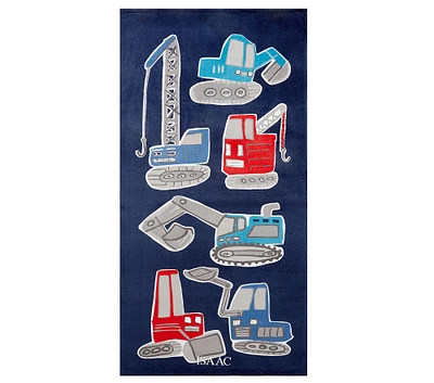 Jax Construction Beach Towel