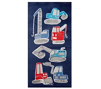 Jax Construction Beach Towel