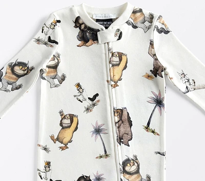 <em><em>Where The Wild Things Are</em></em> Organic Baby Pajama