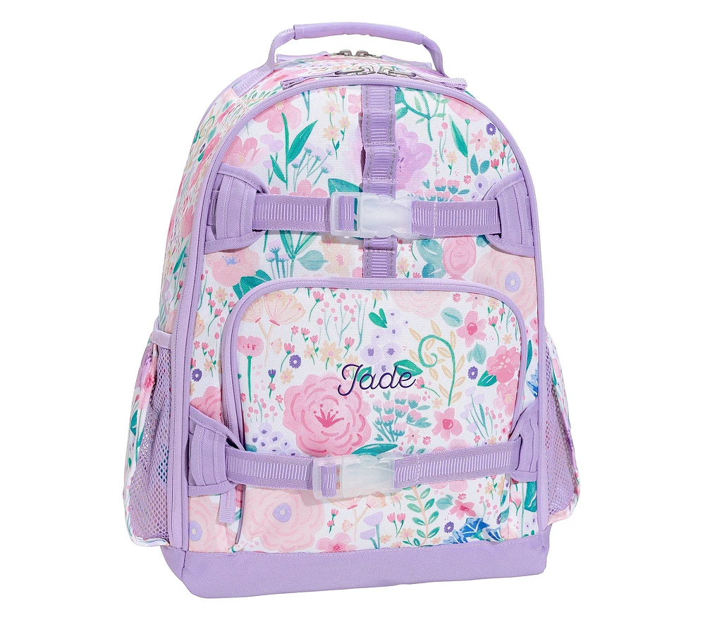 Mackenzie Lavender Floral Blooms Ultimate Travel Backpack