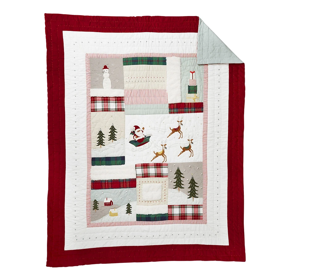 Santa Quilt & Shams