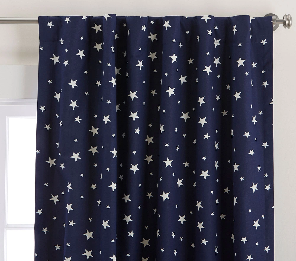 Shining Star Glow-in-the-Dark Blackout Curtain