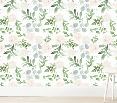 Wallpaperie Farmhouse Floral Wallpaper