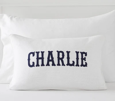 Monogram Name Pillow Cover