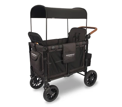 Wonderfold W2 Luxe Multifunctional Double Stroller Wagon