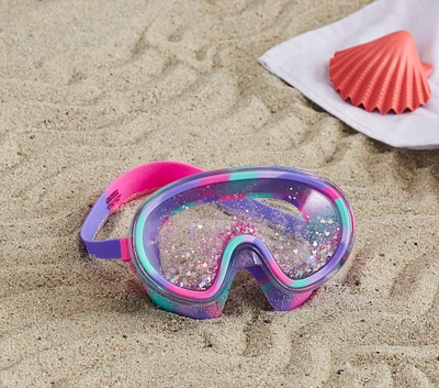 Heart Glitter Swim Mask